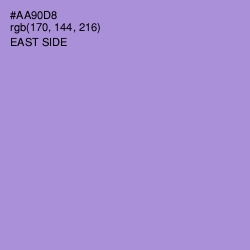 #AA90D8 - East Side Color Image